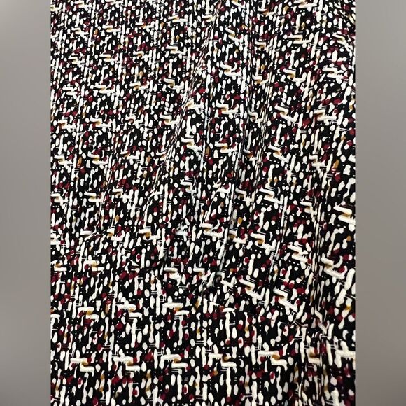 Perceptions New York size L black and red tweed look dress - Picture 4 of 9